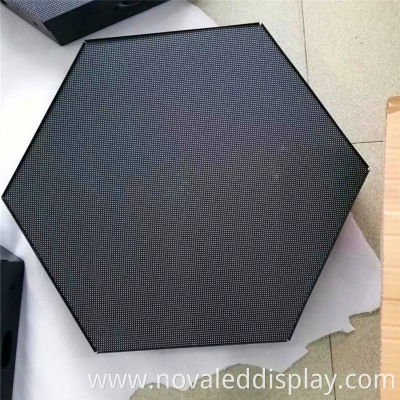 hexagon led display